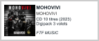 Mohovivi Mohovivi CD 10 titres (2023) Digipack 3 volets  FTF MUSIC